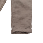Pantalon en gaze de coton taupe — 18 mois