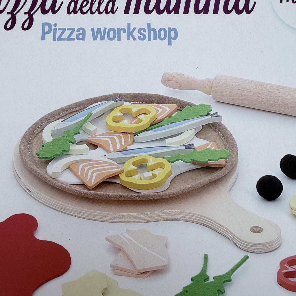Atelier pizza en bois