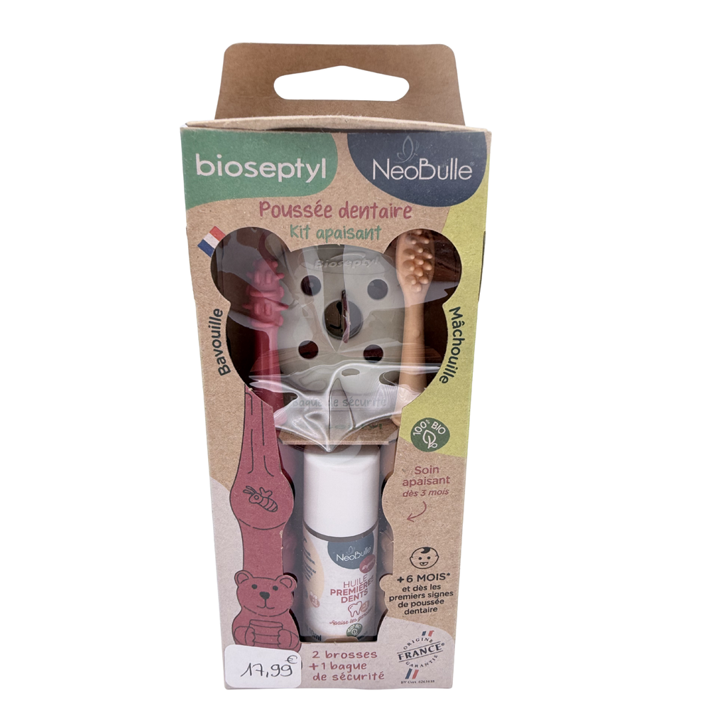 Kit apaisant poussée dentaire