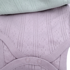 Lot de 5 bodies sans manches pastel — 0-3 mois