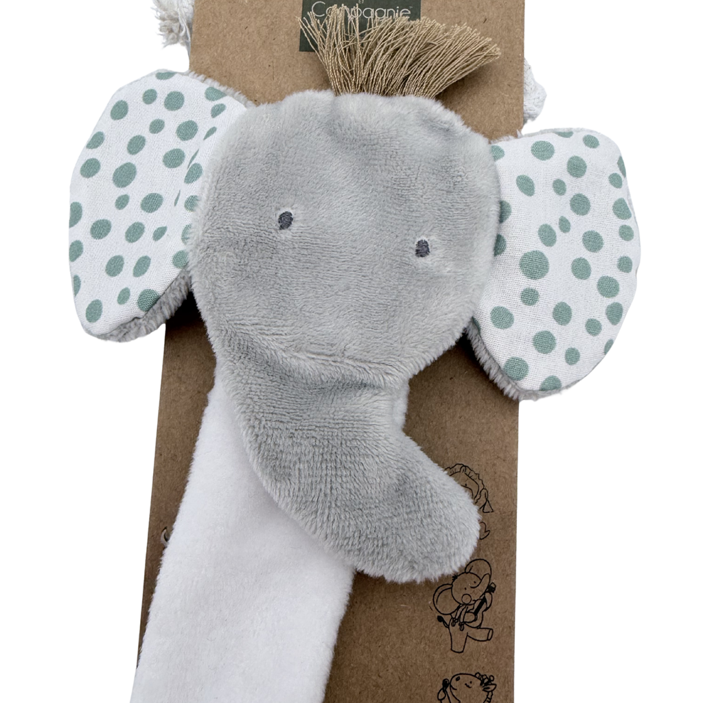 Attache tétine éléphant