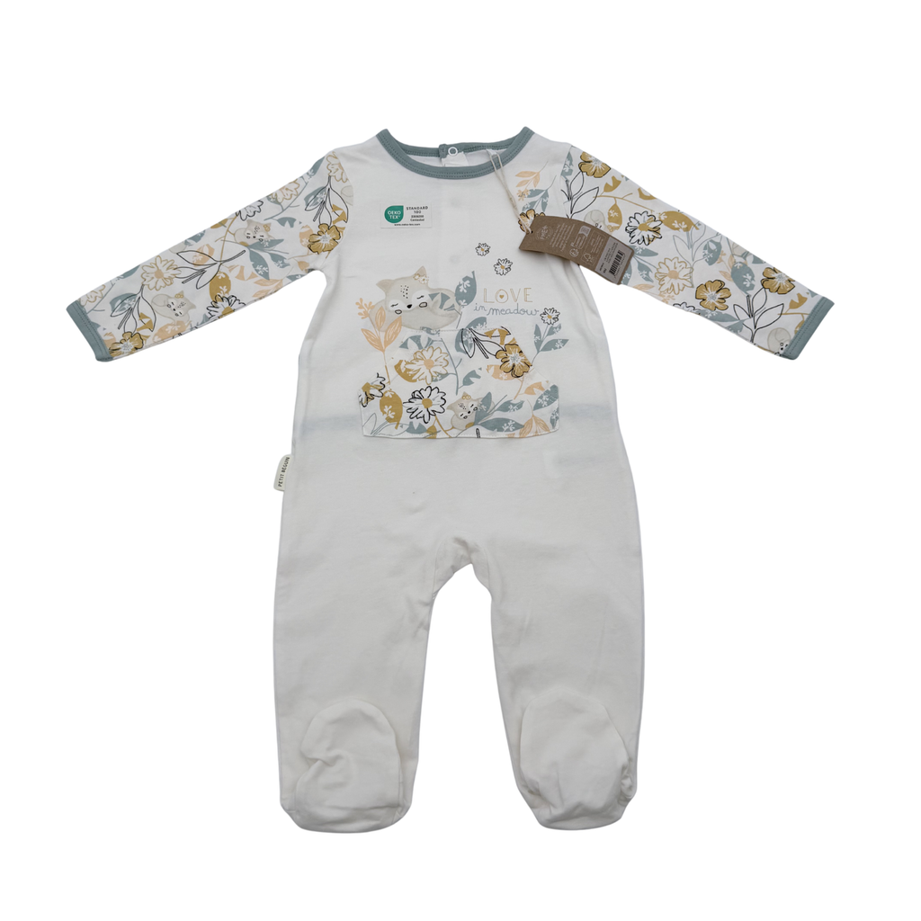 Pyjama à imprimé fleuri — 9 mois