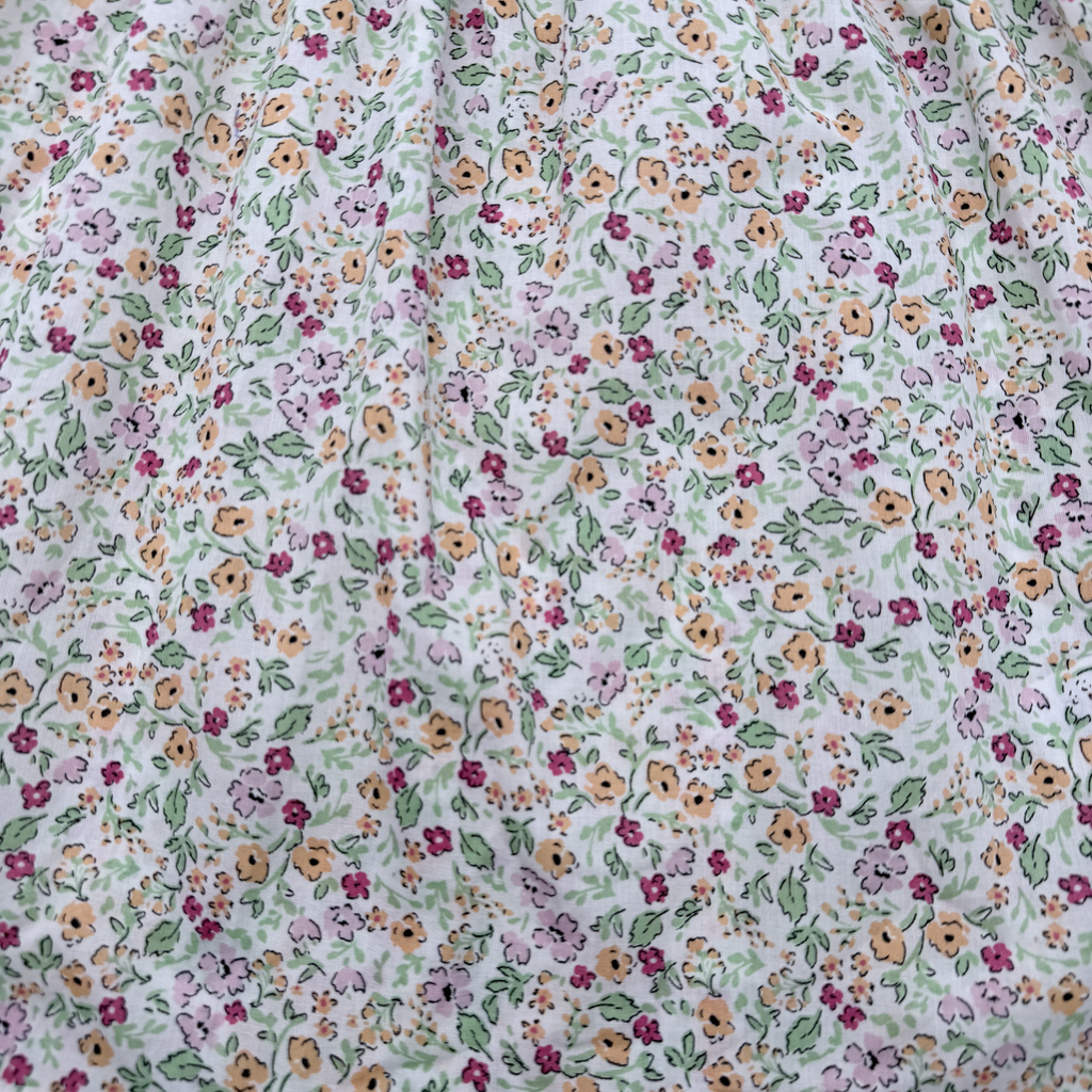 Robe légère à volants imprimé liberty - 18-24 mois