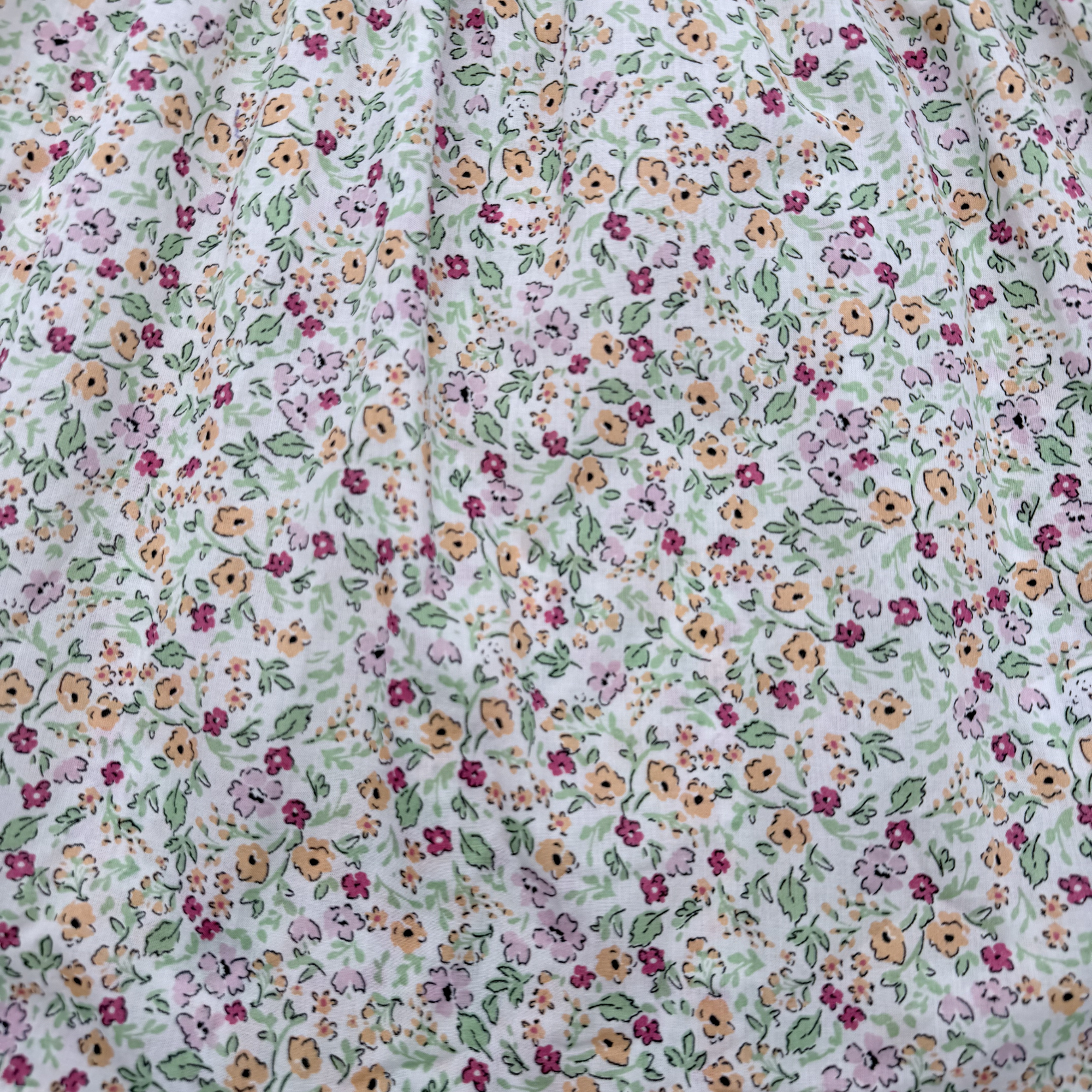 Robe légère à volants imprimé liberty - 18-24 mois