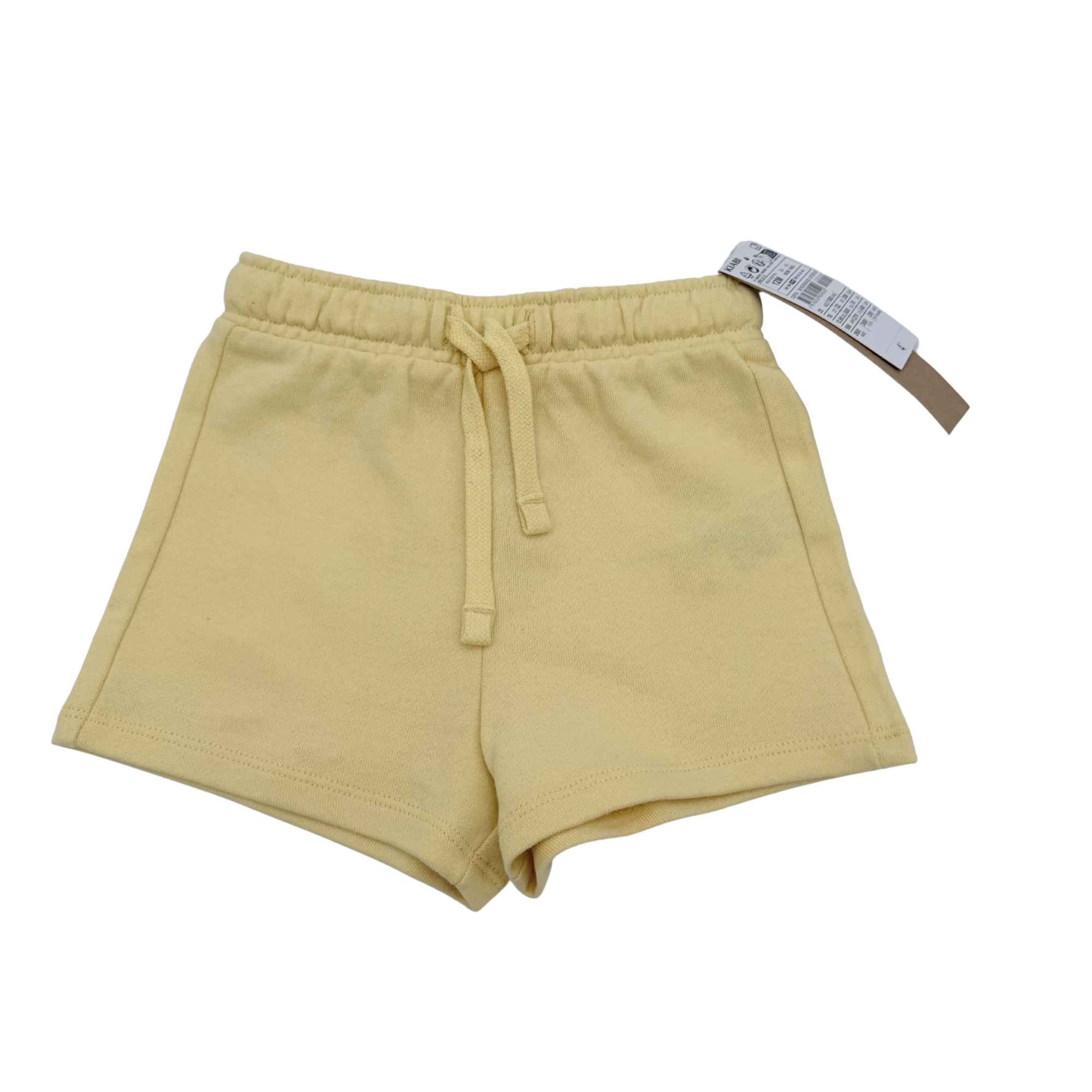 Short bébé jaune en molleton — 12 mois