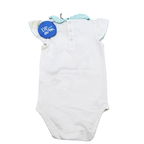 Body blanc illustration animaux — 18 mois