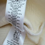 Robe bébé beige à cœurs relief — 6 mois