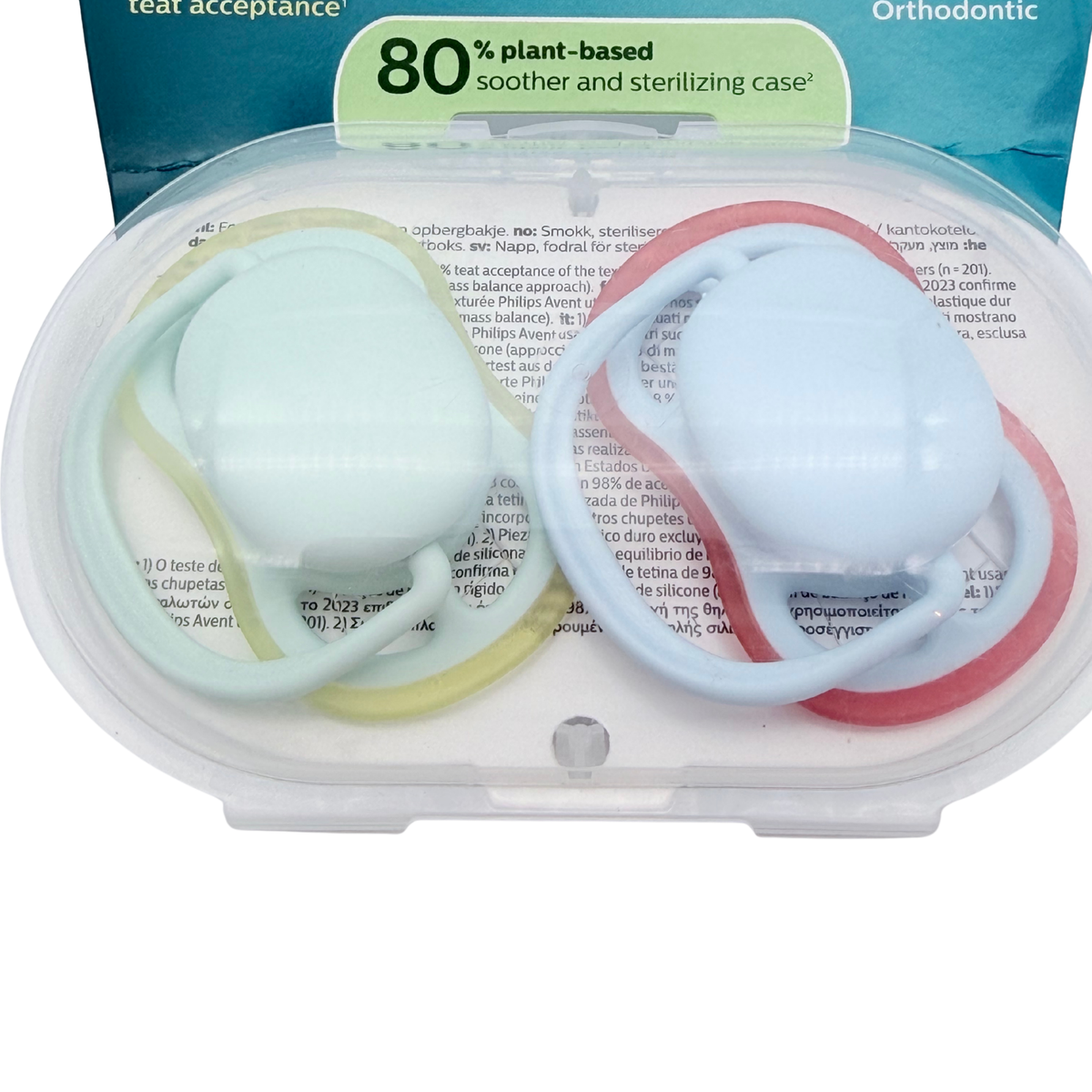 Lot de 2 sucettes Ultra Air – 0-6 mois
