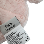 Doudou plat lapin rose — 30 cm