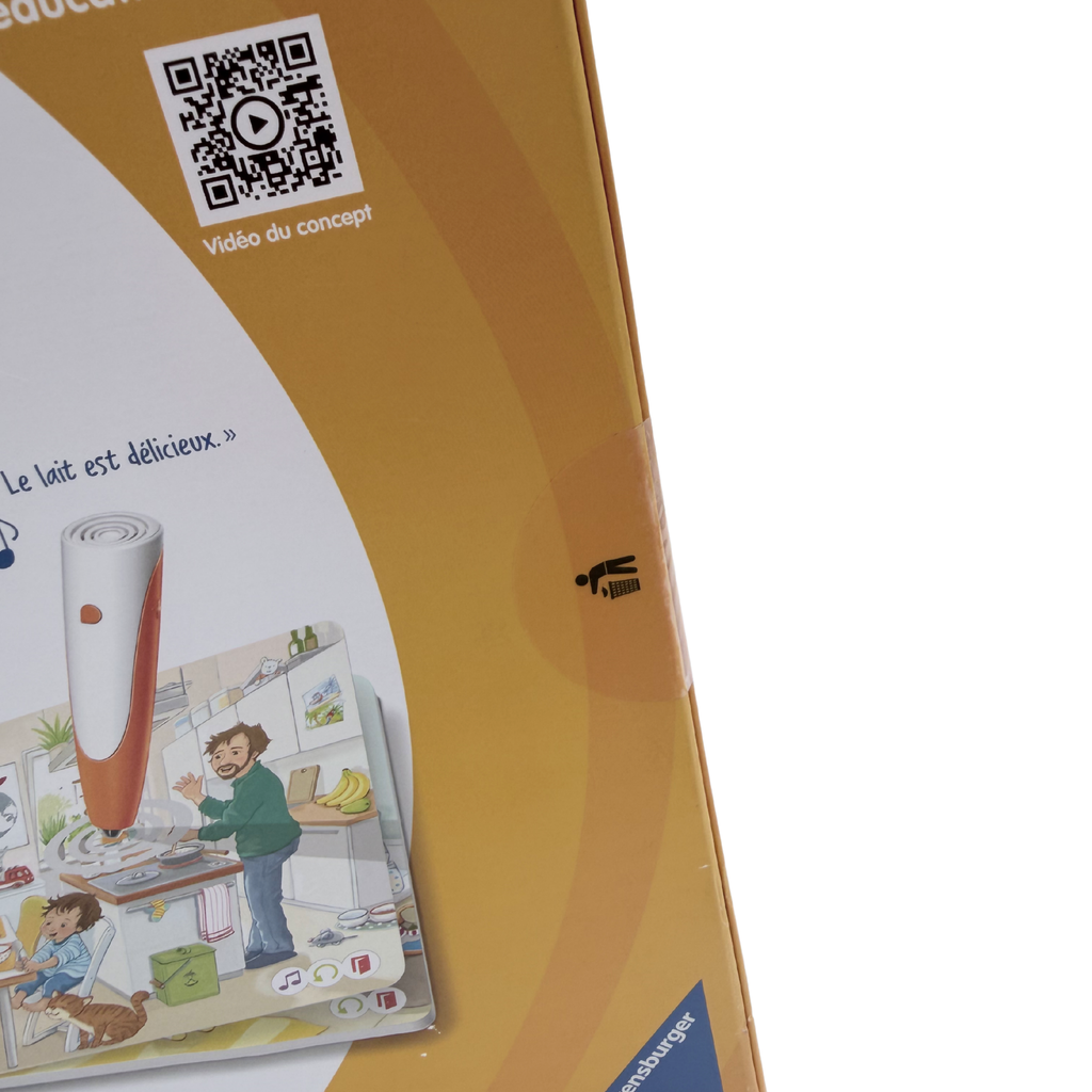 Coffret tiptoi® – Lecteur interactif + Livre « Cherche et trouve : Mon Monde »