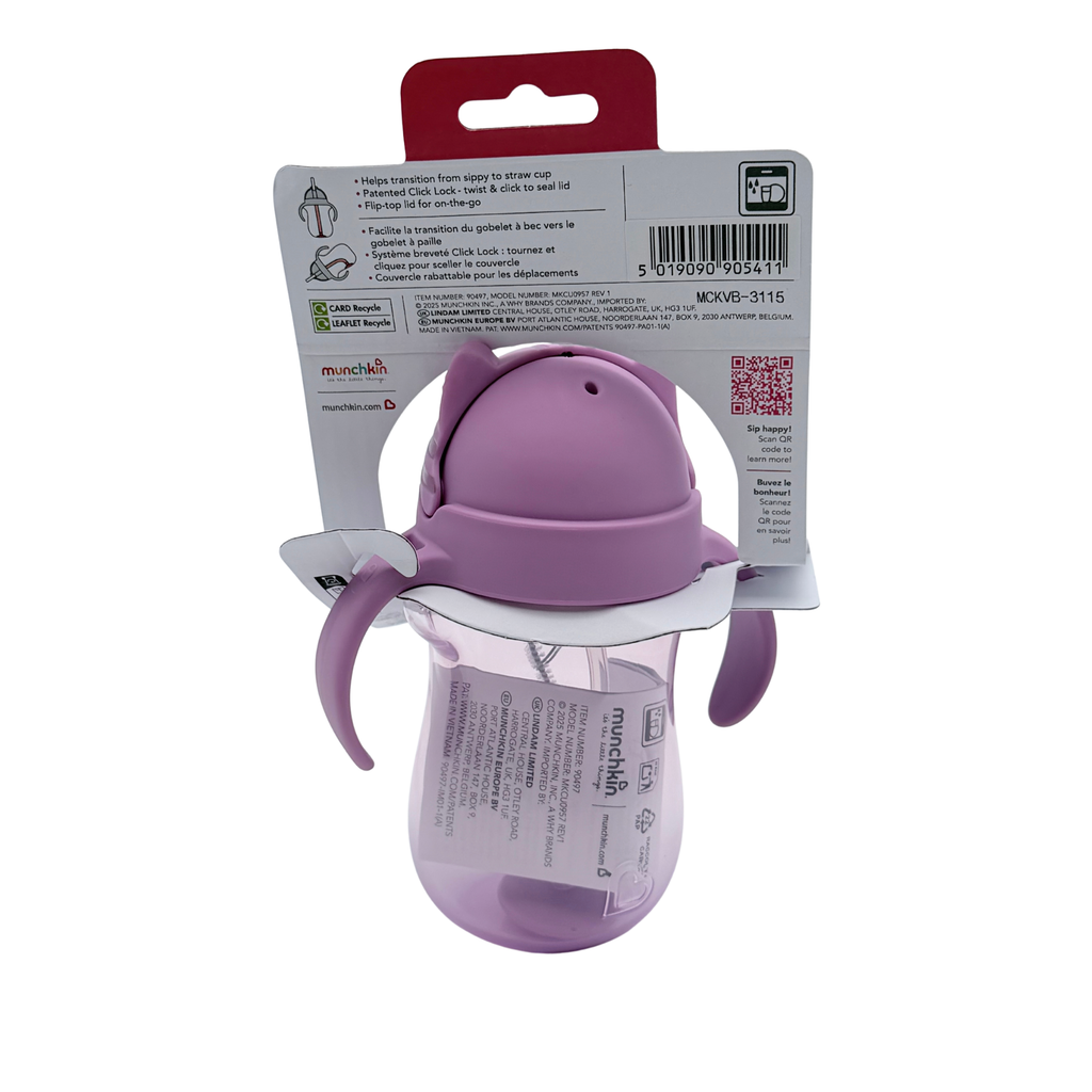 Tasse d’apprentissage Any Angle avec paille lestée – 296 ml