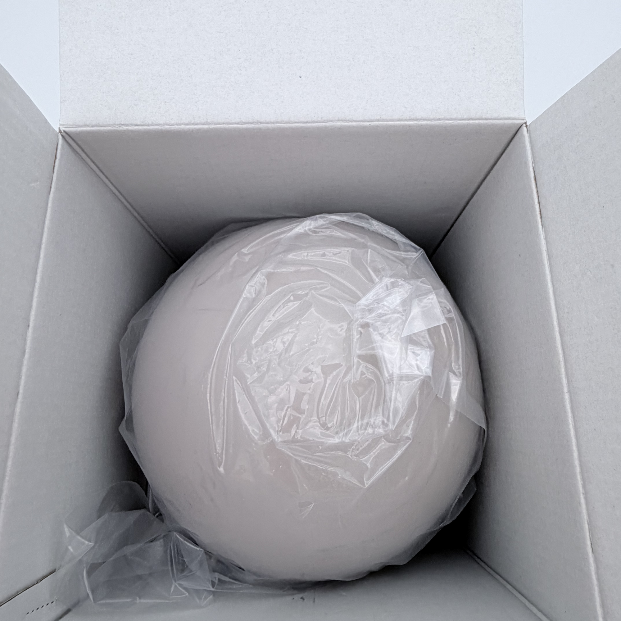 Veilleuse portable beige champignon — 23 cm