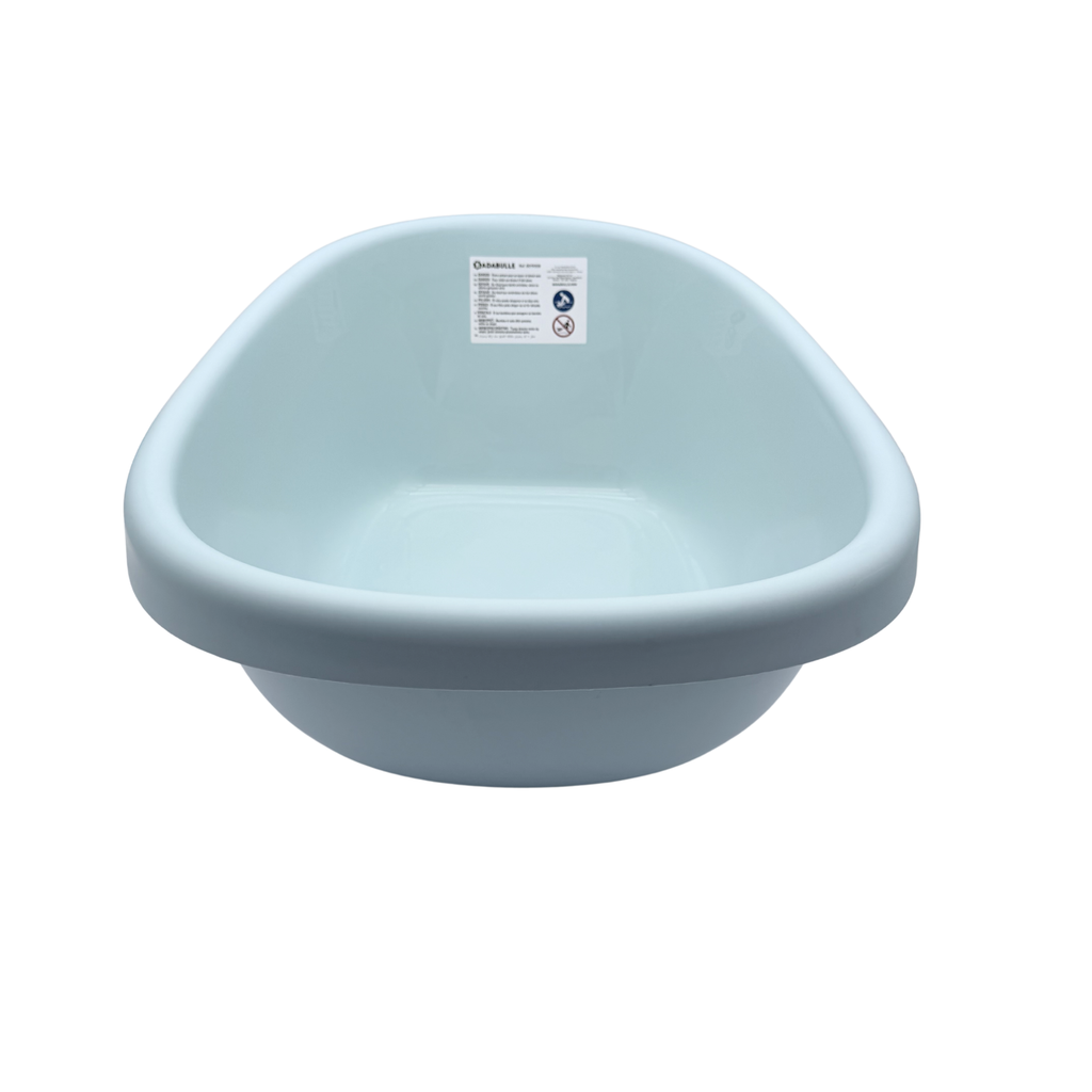 Baignoire bébé ergonomique bleu pastel