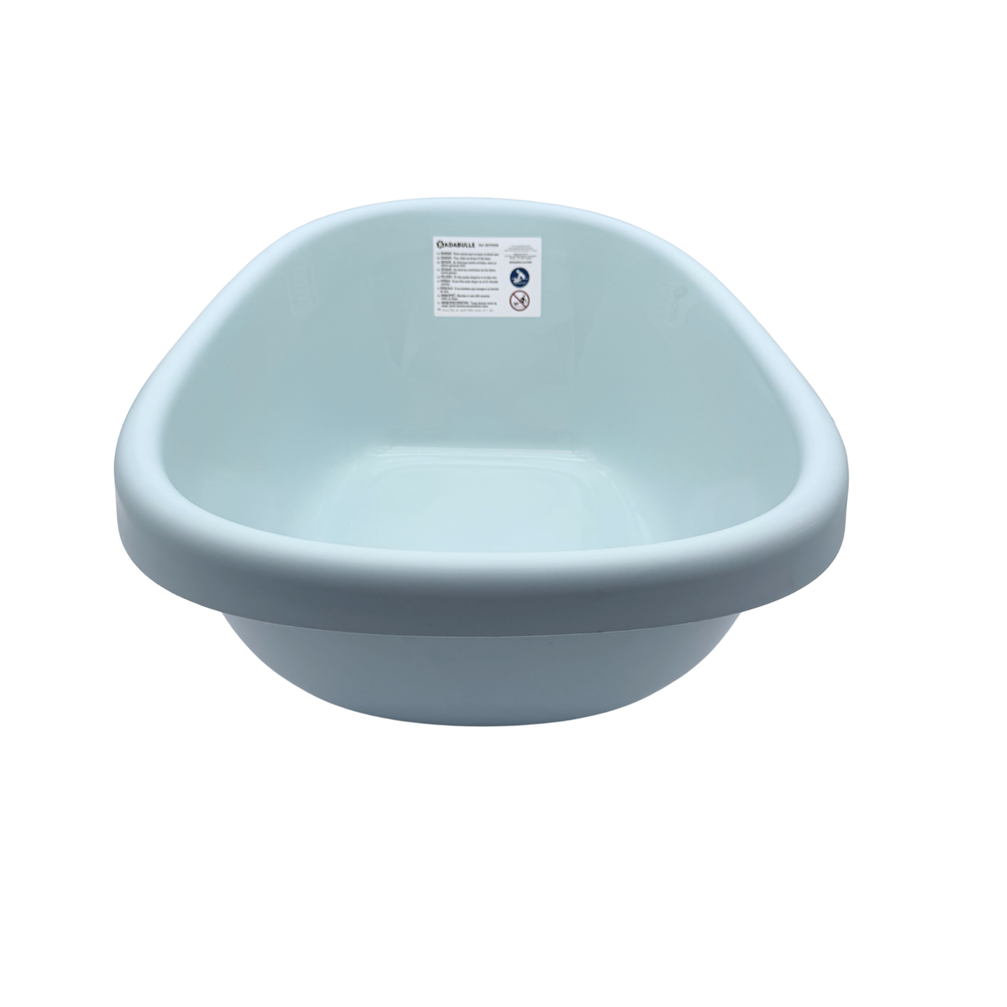 Baignoire bébé ergonomique bleu pastel