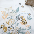 Pyjama à imprimé fleuri — 9 mois