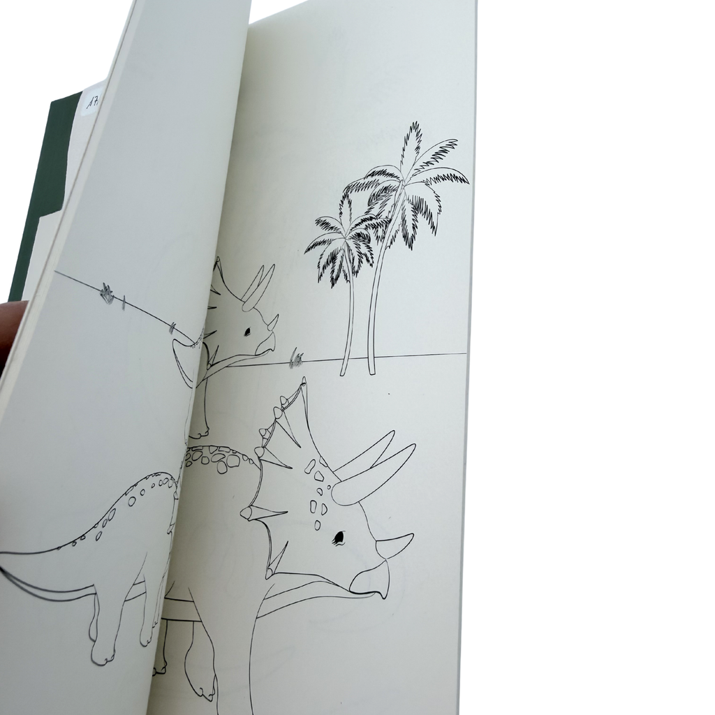 Livre de coloriage + crayons — Thème ferme