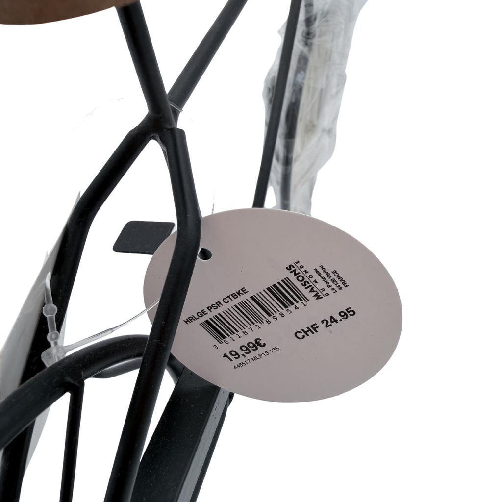 Horloge vélo décorative