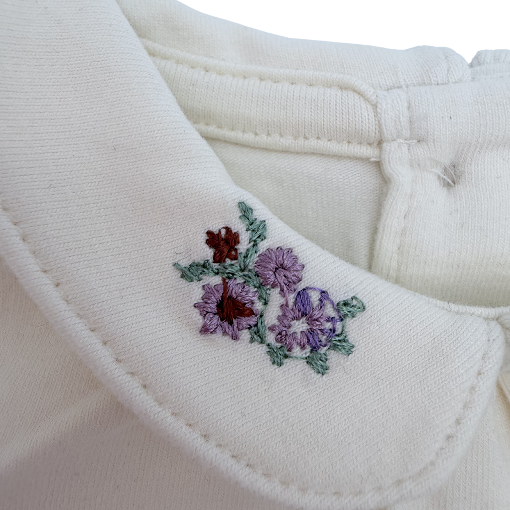 Ensemble fleuri 2 pièces — 0-3 mois