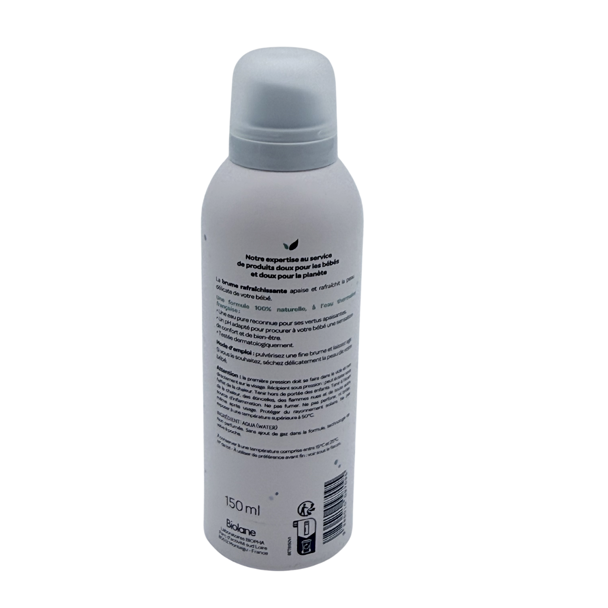 Brume à l'eau thermale bébé — 150 ml