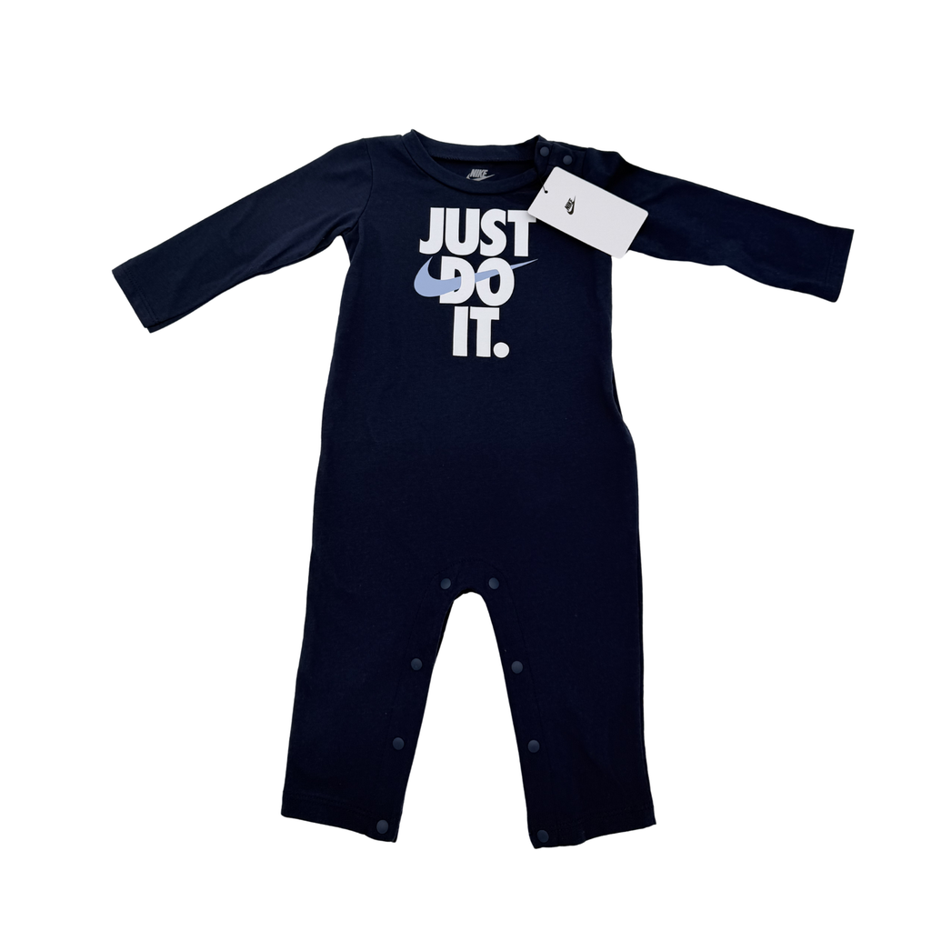 Combinaison Just Do It bleu marine — 9 mois