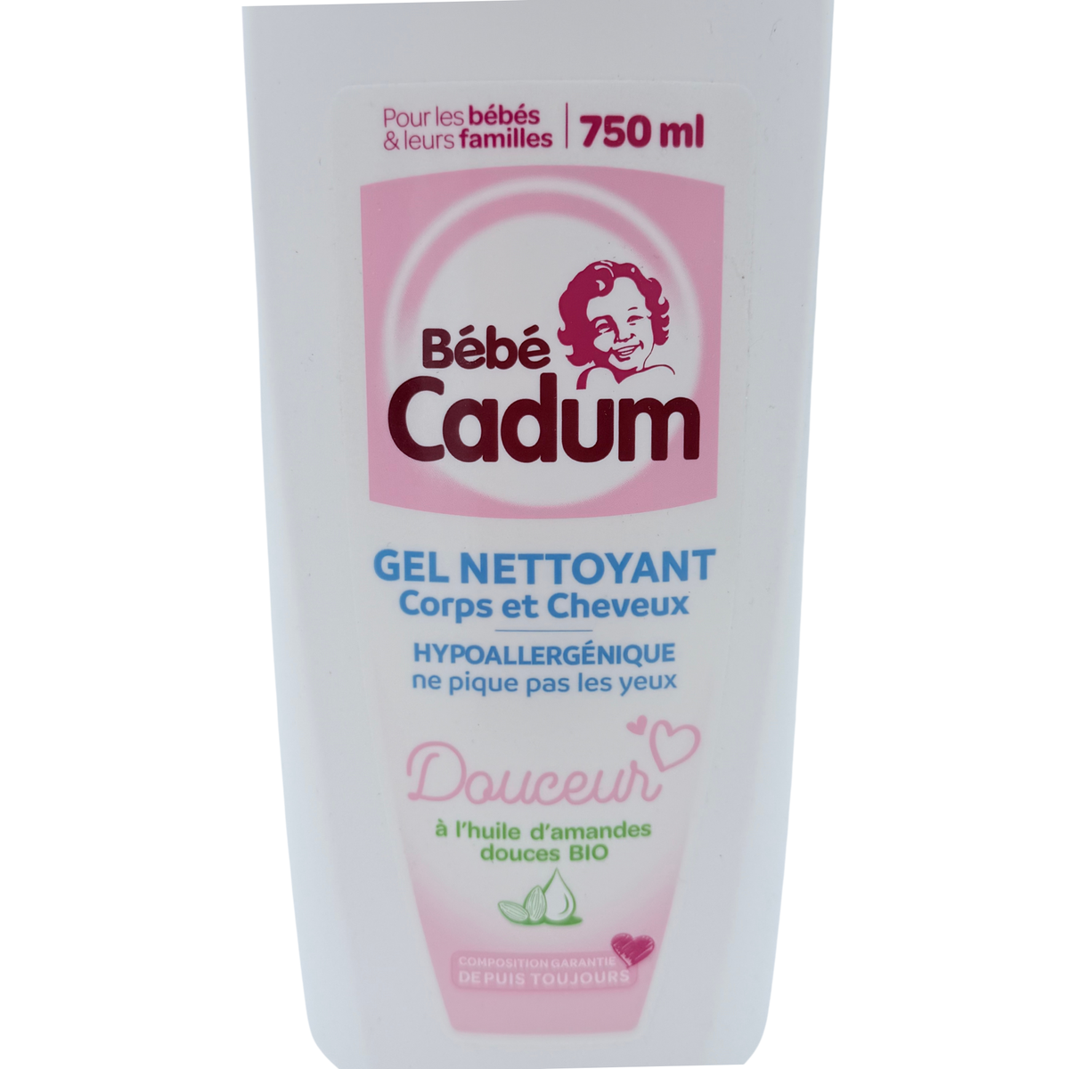 Gel nettoyant corps & cheveux Douceur - 750 ml