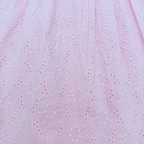 Robe rose en broderie anglaise — 36 mois