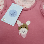Ensemble bébé rose — 3-4 mois