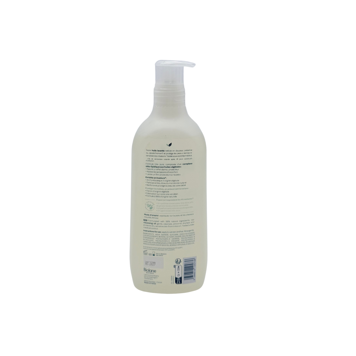 Huile lavante dermo-protectrice - 500 ml