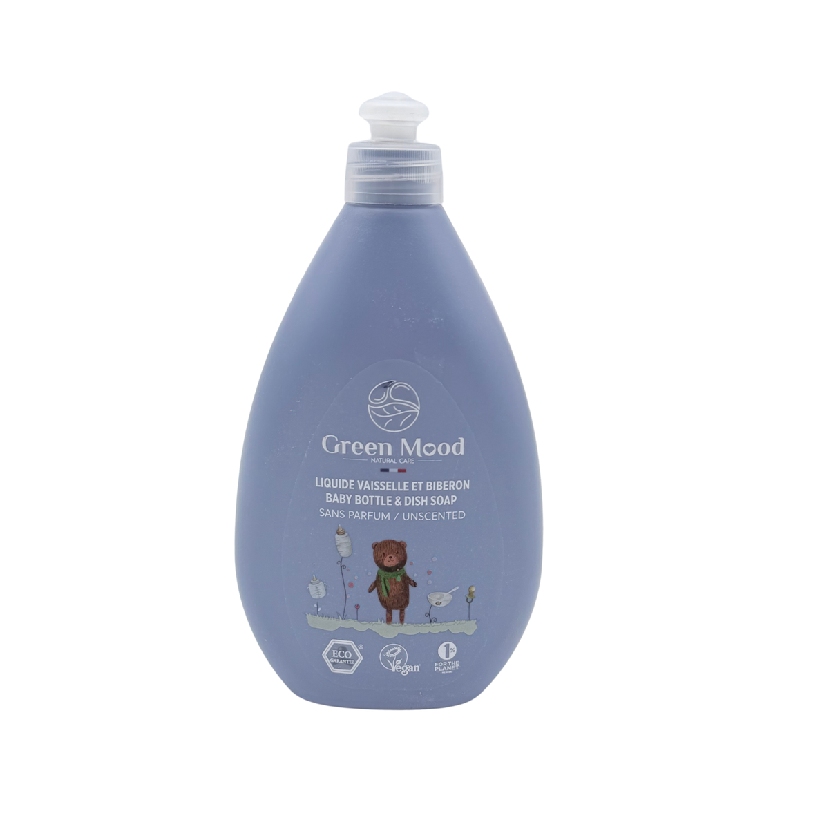 Liquide vaisselle et biberon sans parfum