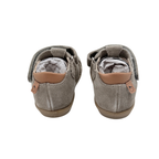 Sandales bébé en cuir velours kaki - 20