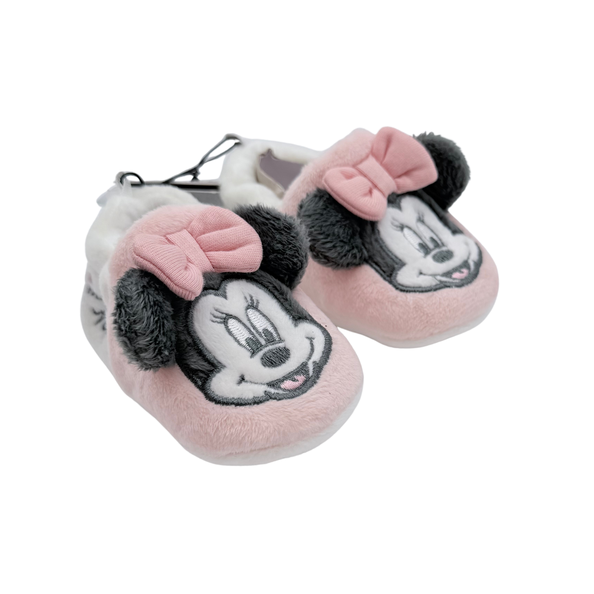 Chaussons Minnie Mouse roses - 9-12 mois