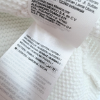 Gilet maille blanc — 6 mois