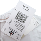 Body blanc col Claudine — 9 mois