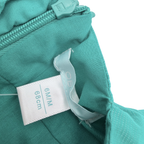 Ensemble robe verte et bloomer - 6 mois