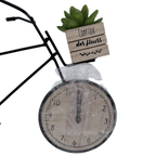 Horloge vélo décorative