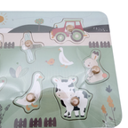 Puzzle en bois animaux de la ferme