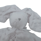 Doudou lapin douceur — blanc