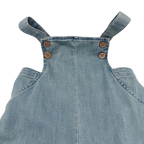 Salopette large en jean clair — 6 ans