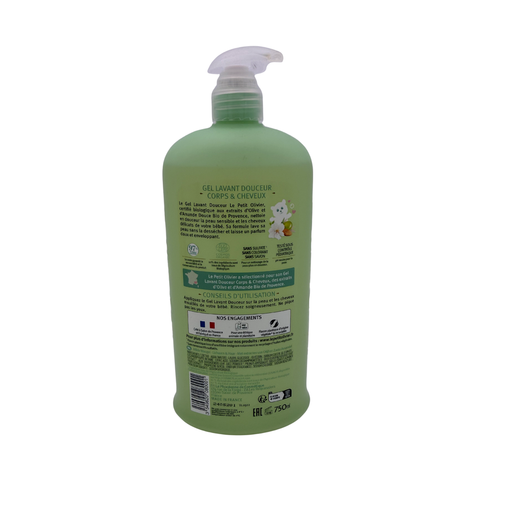Gel lavant douceur bio — 750 ml