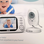 Babyphone vidéo avec écran 3,5 pouces