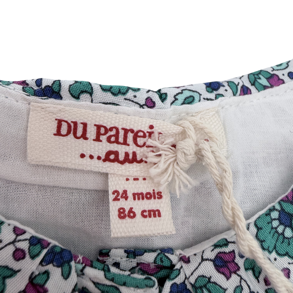 Robe fleurie — 24 mois