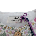 Gilet fleuri liberty sans manches — 6 mois