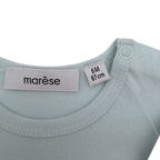 T-shirt bleu ciel “Born to be Trendy” — 6 mois