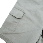 Short cargo vert sauge avec lin - 18 mois