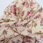 Turban de bain fleuri — 9-12 mois