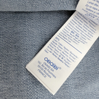 Short bleu brodé — 18 mois