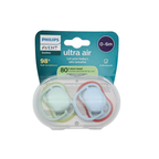 Lot de 2 sucettes Ultra Air – 0-6 mois