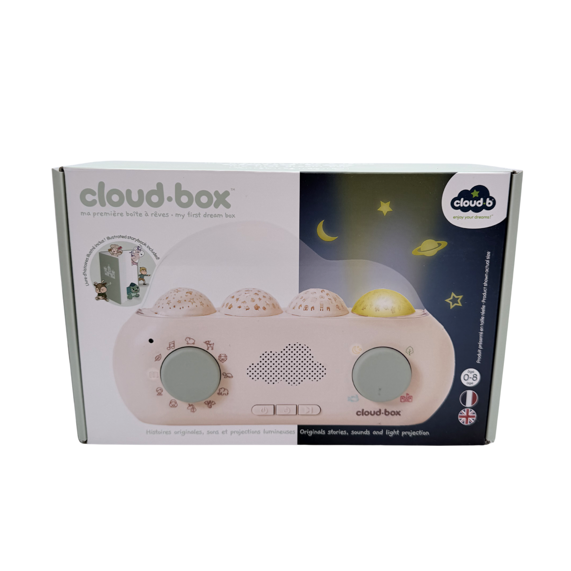 Boîte à rêves CloudBox™ — Conteuse d'histoires avec projections lumineuses