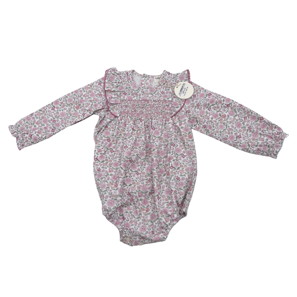 Barboteuse bébé manches longues liberty - 18 mois