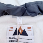 Combinaison pilote bébé matelassée bleu marine - 12 mois